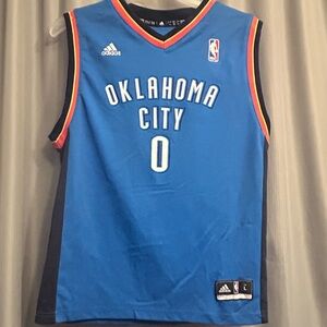 Adidas Thunder Russell Westbrook jersey EUC 34